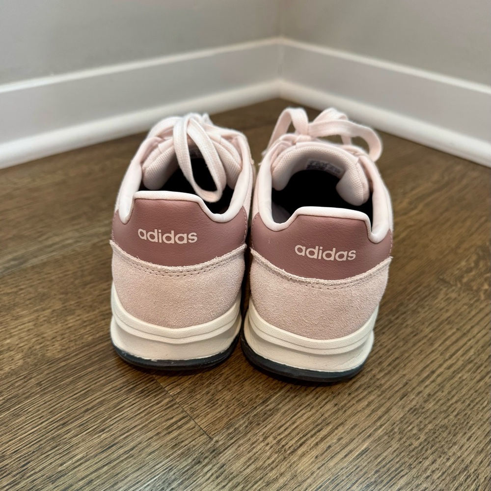 Adidas Run 70s 2.0 Women’s Sneakers in Pink & Mauve - Picture 4 of 7